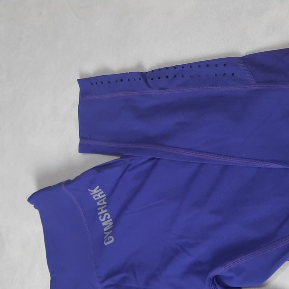 Purple high rise full length gymshark leggings - Picture 3 of 5
